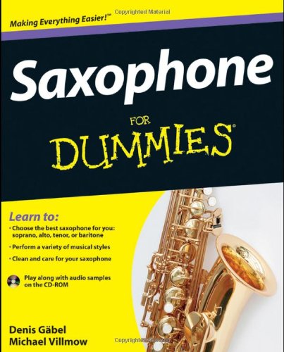 Saxophone For Dummies (For Dummies (Sports & Hobbies))