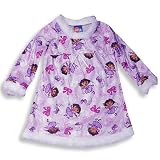 Dora The Explorer by Nick Jr. - Toddler Girls Long Sleeved Nightgown, Pink, Lavendar