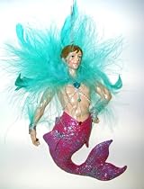 December Diamonds Jonathan the Merman Christmas Ornament