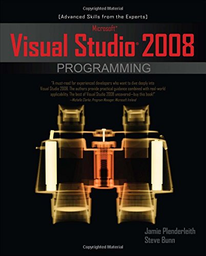 microsoft visual studio 2008 programming
