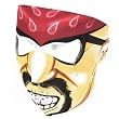 New Wrestler Neoprene Full Face Mask Muzzle Motorcycle Nose Mouth Adj Size