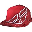 Fly Racing Plaid F-Wing Men's Flexfit Sports Wear Hat - Red