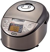 TIGER IH炊飯ジャー<炊きたて>(5.5合炊き)ブラウン JKJ-S100T