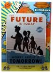 Magnettafel, Blechschild, Futurama, "...