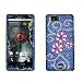 Juicy Flower With Full Rhinestones Faceplate Hard Plastic Protector Snap-On Cover Case For Motorola Droid X MB810 Shadow