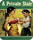 A Private Stair Retro Pulp Art Vintage MOUSE PAD