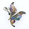 Fluttering Color Butterfly Brooches
