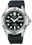 Seiko #SNE107P2 Men's Polyurethane Strap Solar 200M Diver Watch