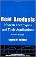Real Analysis: Modern Techniques and Their Applications (Pure and Applied Mathematics: A Wiley Series of Texts, Monographs and Tracts)