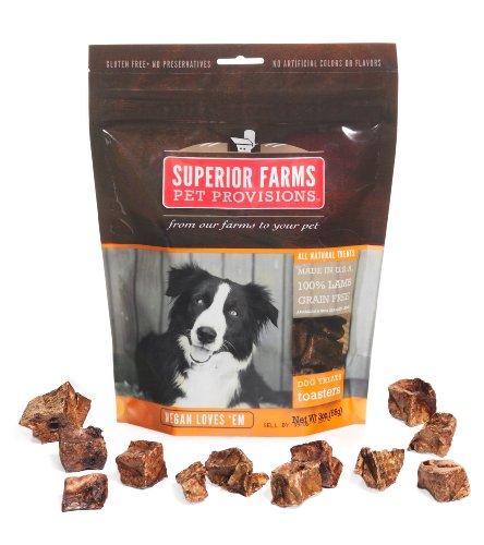 Superior Farms Pet Provisions Lamb Toasters Pet Treat, 3-Ounce