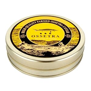 Bemka.com Californian Ossetra Transmontanous Farmed Caviar, 16-Ounce Tin by Bemka.com