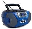 Karcher RR 508 Radio-Kassettenrekorder (CD/MP3-Player, AM/FM-Radio, 80 Watt, USB 2.0) blau/grau