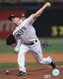 Scott Kazmir Autographed 8×10 Photograph 51QjF%2BuJgmL. SL160 Dustin Pedroia 2007 American League Rookie of the Year Double Matted 8 x 10 Photograph in Black Anodized Aluminum Frame Reviews