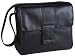 Lassig Fashion Messenger Eco-Friendly Diaper Bag, Faux Leather Black