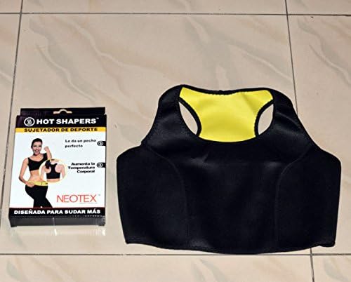 NEOTEX Hot Thermo Neoprene Slimming Top Camisole Bra (M) Vest Fitness Body Shaper