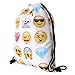 Deanfun Men's Women's Print Shoulder Drawstring Bag Backpack String Bags School Rucksack Gym Handbag (animals,foods)15