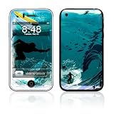 Hit The Waves Design Decorative Skin Decal Sticker for Apple 3G iPhone/ Apple iPhone 3GS 3G S