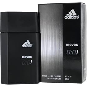 Adidas Moves 0:01 By Adidas Eau-de-toilette Spray for Men, 1.70-Fluid OunceAdidas Moves 0:01 Cologne by Coty for Men Eau De Toilettes