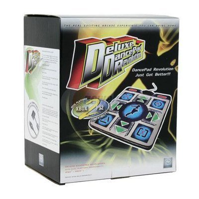 PS2/Xbox Deluxe Dance Pad Revolution with Foam