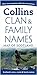 Clan and Family Names Map of Scotland (Collins Pictorial Maps)