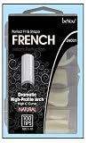 100 Natural FRENCH High Profile Acrylic False Artificial Tips Nail Art(High C Curve) + 3g Nail Glue 51QjQceDftL. SL160 100 Natural FRENCH High Profile Acrylic False Artificial Tips Nail Art(High C Curve) + 3g Nail Glue