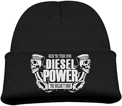 Diesel Power When The Turbo Spins Toddlers Slouchy Beanies Hat Great For Kids
