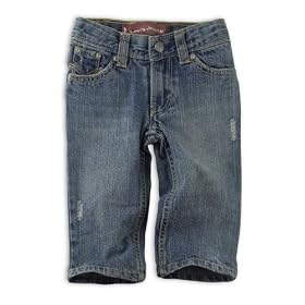 Levi's Baby Jeans, Baby Boys Crosshatch Jeans clean crosshatch 18 months
