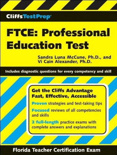 CliffsTestPrep FTCE (text only) by S. L. McCune PhD,V. C. Alexander PhD