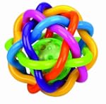 Playgro 40085 - Pelota sonajero, mult...