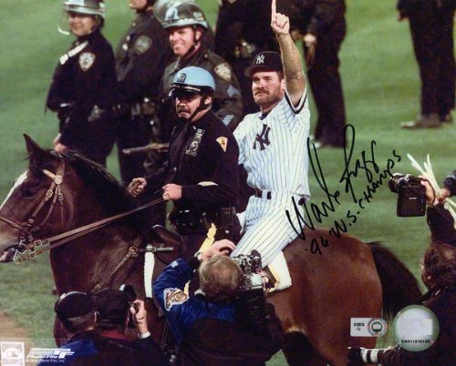 Wade Boggs Autographed Photograph | Details: Tampa Bay Rays, 3000 Hits, 8x10