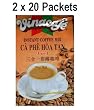 VinaCafe - 3 in 1 Instant Vietname Coffee Mix - 2x20 packets