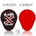 Epitomie Fitness Slider X Gliding Discs - Core Sliders Set for Core Workouts and Sliders Exercise (Exercise Sliders Perfectly Shaped for Hands & Feet)