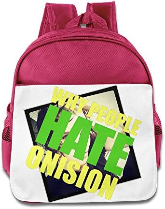 Poursoi Why People Hate Onision Kid's School Backpack Pink