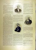 1904 Portrait Zenger Capre Moreux French Print People
