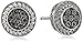 Amazon Essentials Sterling Silver Diamond Accent Stud Earrings, (previously Amazon Collection)