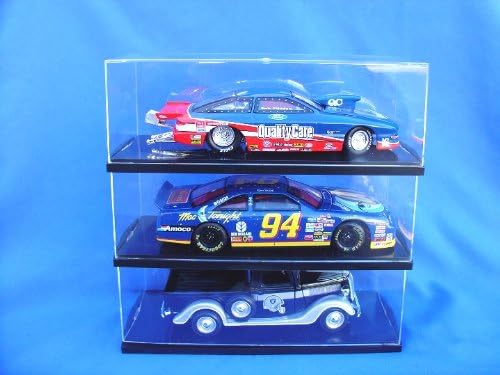 Single 1/24th Scale Loose Car Deluxe Stackable Display Case