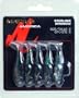 Shad Shiner 2" Paddle Tail Emerald Shiner