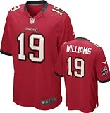 Mike Williams Jersey: Home Red Game Replica #19 Nike Tampa Bay Buccaneers Jersey