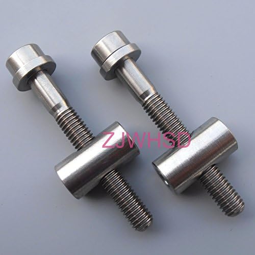 2 set Titanium Ti M5 x 40 Screw Bolt Nut Washer for Easton EC90 EC70 Seat post Seatpost