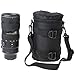 JJC Deluxe Lens Pouch Case Bag for Canon EF 70-200mm 1:4L USM ULTRASONIC/EF 28-300mm 1:3.5-5.6 L is USM/EF 70-300mm 1:4-5.6L is USM/Nikon AF-S NIKKOR 70-200mm 1:4G ED VR, Black