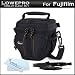 Lowepro Compact Camera Case / Bag Kit For Fuji Fujifilm FinePix HS20EXR, HS25EXR, HS30EXR, S4500, S4400, S4300, S4200, S2950, S4000, HS20, HS25, HS30, SL300, SL280, SL260, SL240 Digital Camera Includes Lowepro Adventura Top-Loading TLZ 15 Bag / Case +++