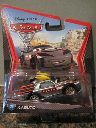 Disney Pixar Cars 2 Movie Die-Cast #35 Kabuto 1:55 Scale by Mattel