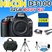 Nikon D3100 D-3100 Digital SLR Camera (Body) with 32gb Sdhc Memory, Reader, Aluminum Tripod, Deluxe Camera Case, Hdmi Cable and More (32gb Body Kit)