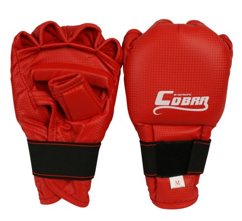 Cobra Chop MMA Gloves Vinyl RED