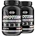 Myotein Premium Protein (2 Pack Choc & Vanilla) - Best Whey Protein Powder / Shake - Hydrolysate, Isolate, Concentrate & Micellar Casein