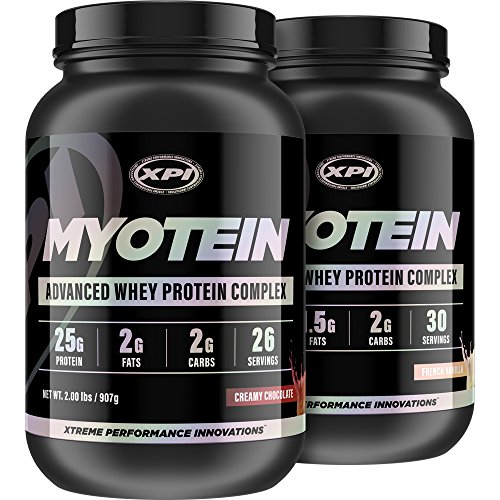 Myotein Premium Protein (2 Pack Choc & Vanilla) - Best Whey Protein Powder / Shake - Hydrolysate, Isolate, Concentrate & Micellar Casein