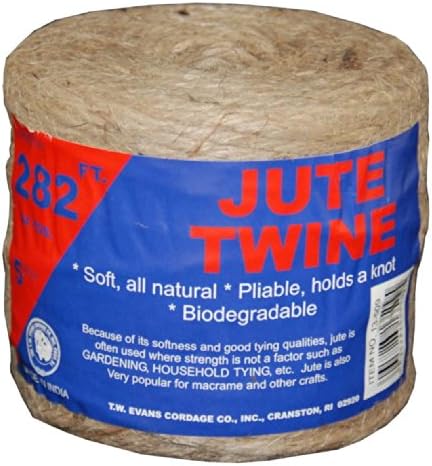 3 Ply #28 Jute Twine in 243' or 5 Ply #28 Jute Twine in 282'