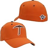 Top of The World Utep Miners Orange 1- Fit Stretch Cap