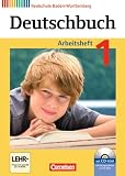  : Deutschbuch - Realschule Baden-Württemberg - Neubearbeitung: Band 1: 5. Schuljahr - Arbeitsheft mit Lösungen und Übungs-CD-ROM