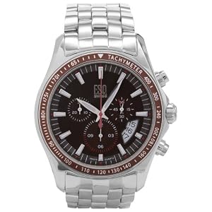 ESQ by Movado Men's Criterion Chronograph Brown Bezel Watch #07301312